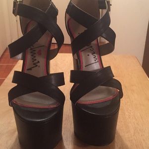 Luichiny jaw dropper platform sandal